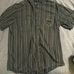 Harley Davidson Men’s Short Sleeve Button Up